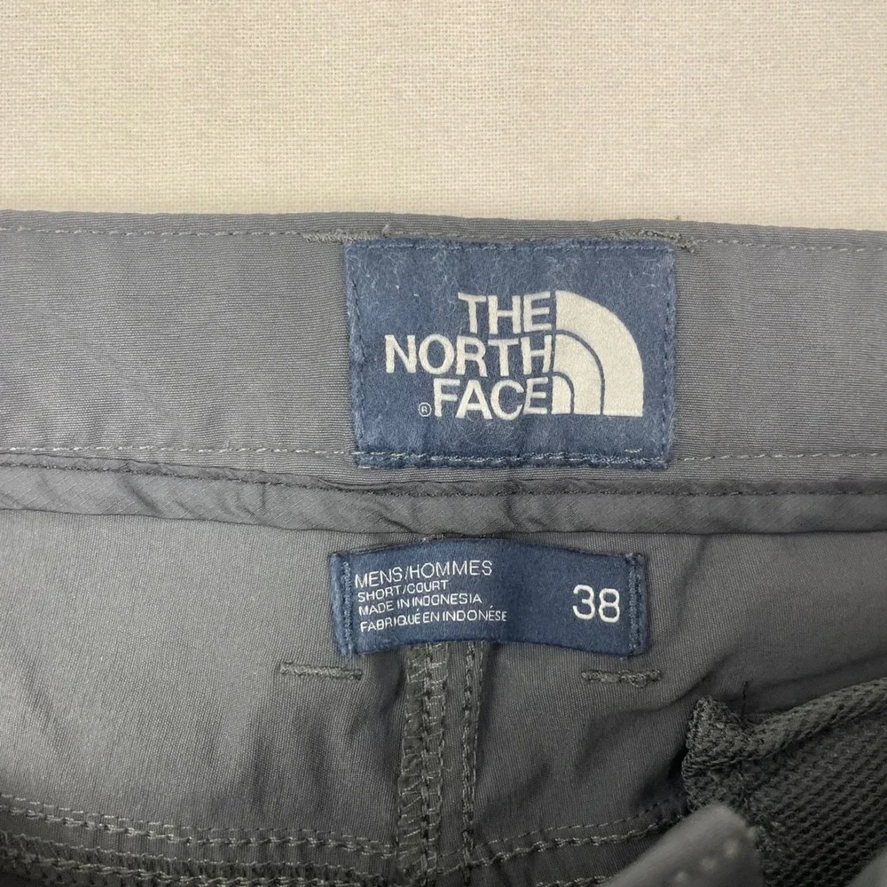 The North Face Mens Motion Pants Gray 38 Short Hiking Outdoor Travel 0295